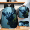 3 Piece Classic of Mountains and Seas Backpack Set